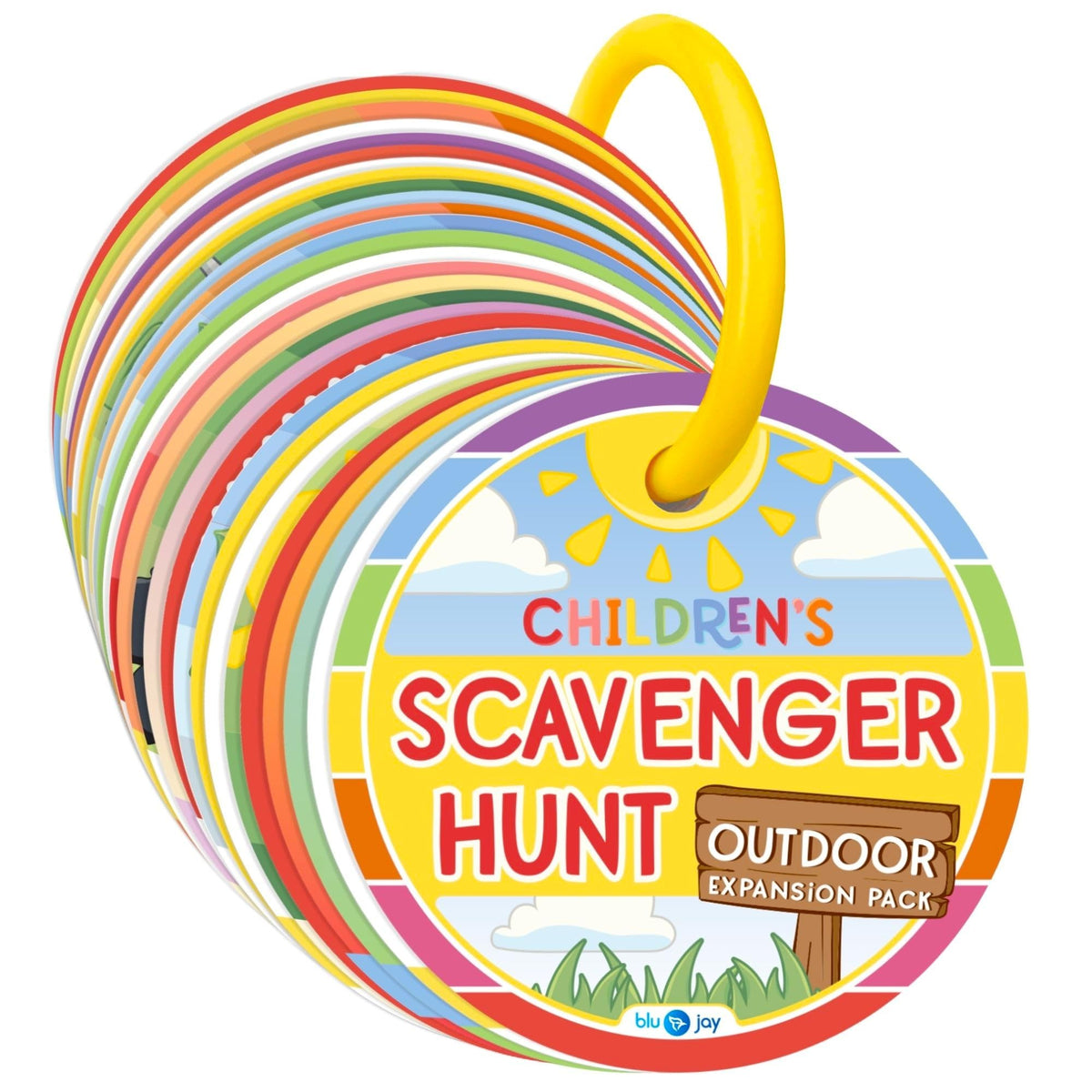 Blu Jay Kids’ Outdoor Nature Scavenger Hunt Card Game