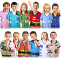 12-Piece Kids’ Community Helper Dress-Up Costume Set