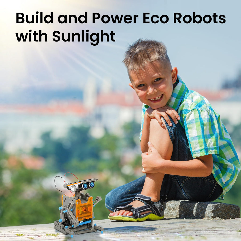 Sillbird 12-in-1 Solar-Powered STEM Robot Building Kit