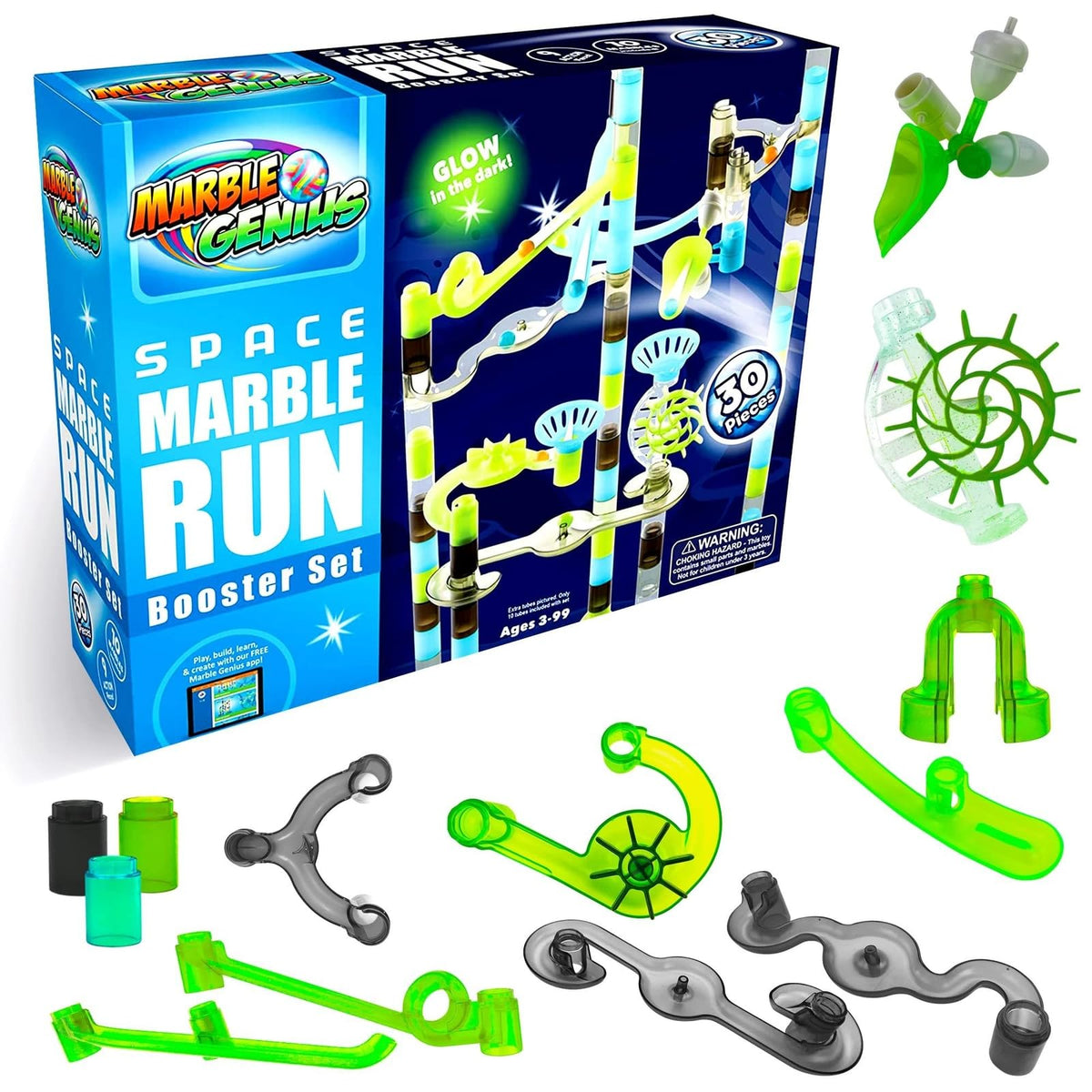 Marble Genius Marble Run Booster Construction Add-On Set