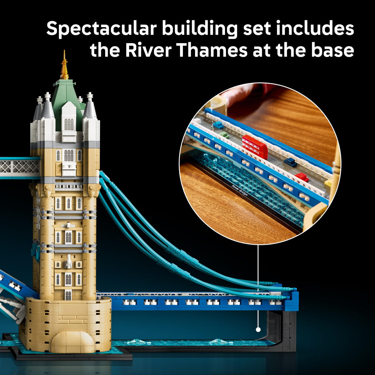 LEGO Architecture Tower Bridge 21067 Building Model Set