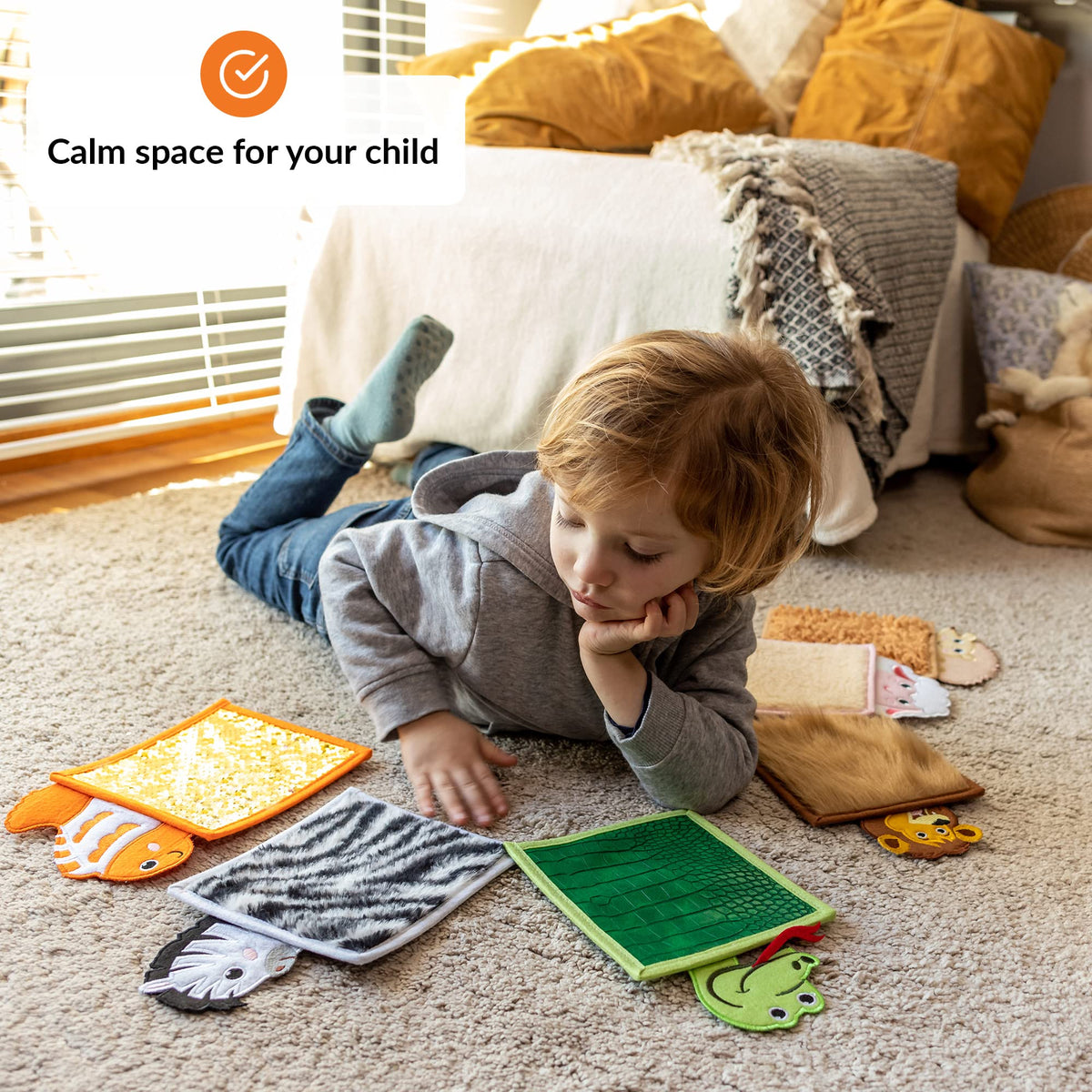 ODOXIA Sensory Activity Mats for Kids’ Tactile Play