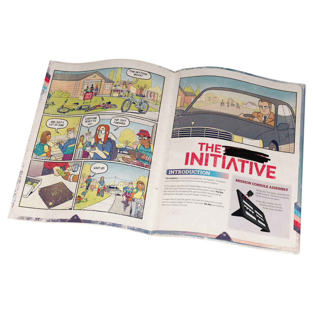 The Initiative Cooperative Mystery Adventure Board Game