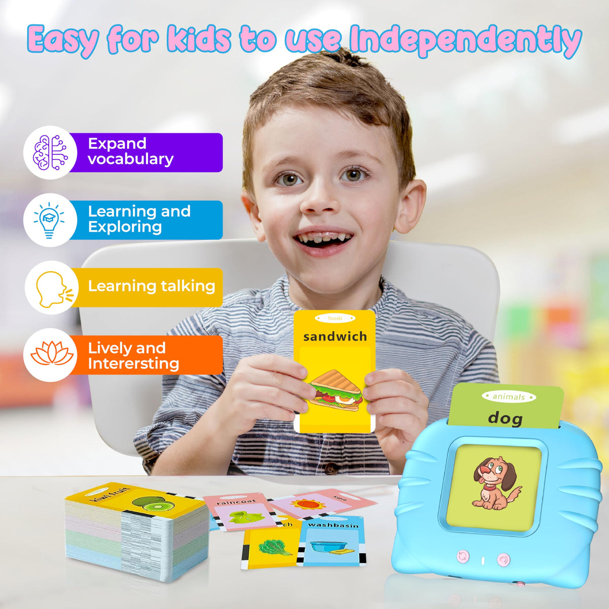 QutZ Educational Flash Cards for Learning and Practice