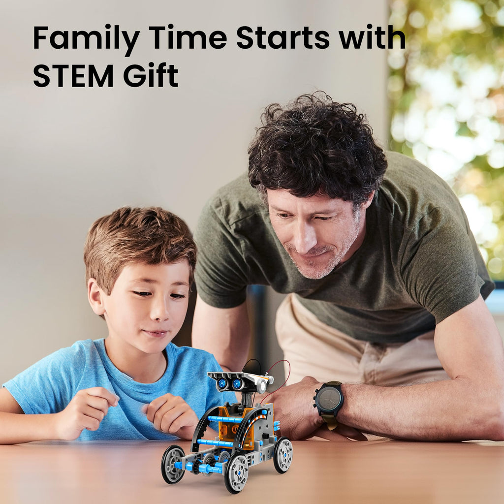 Sillbird 12-in-1 Solar-Powered STEM Robot Building Kit