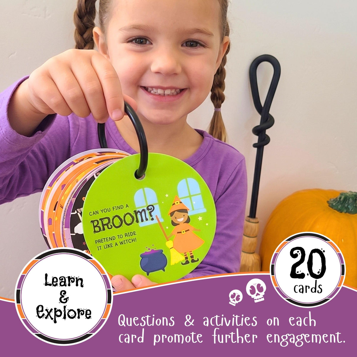 Blu Jay Kids’ Outdoor Nature Scavenger Hunt Card Game