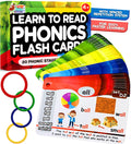Kids’ Phonics Flash Cards, 20-Stage Reading System