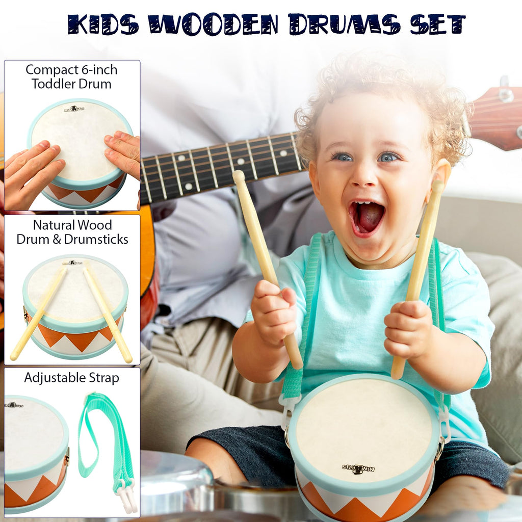 MINIARTIS Musical Instrument Learning Set for Toddlers