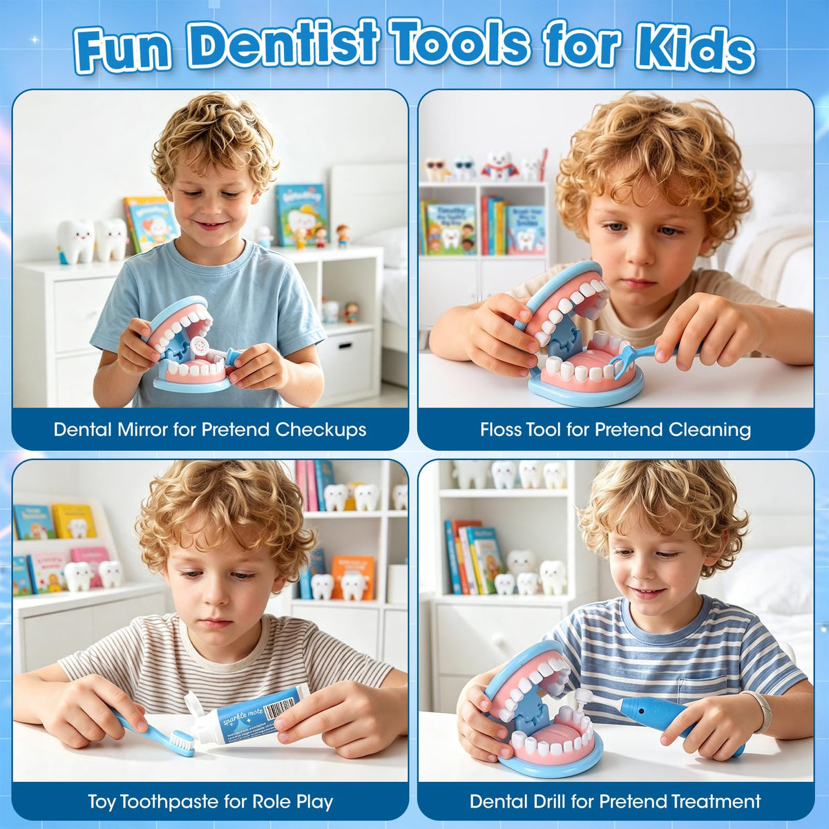 Kids’ Pretend Play Dentist Kit for Educational Role-Play