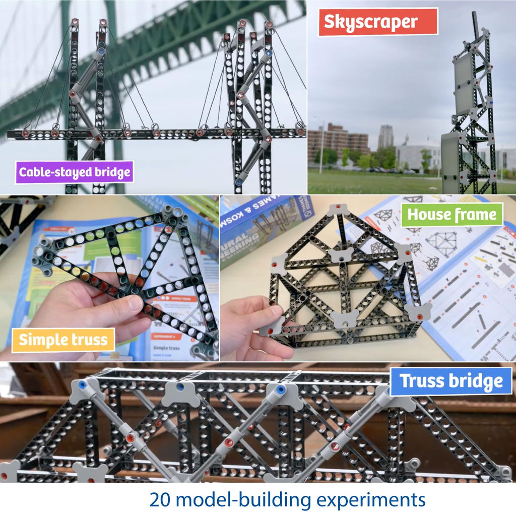 Thames & Kosmos Structural Engineering Bridges & Skyscrapers Kit