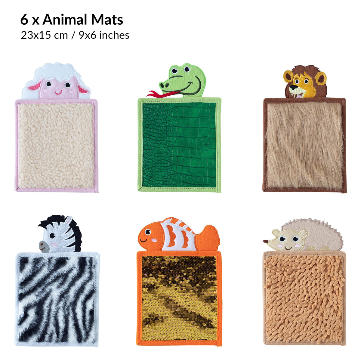 ODOXIA Sensory Activity Mats for Kids’ Tactile Play