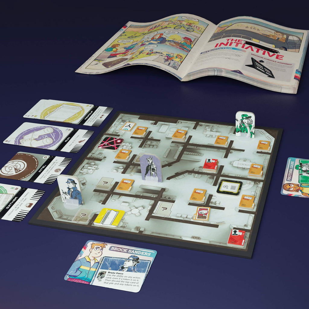 The Initiative Cooperative Mystery Adventure Board Game
