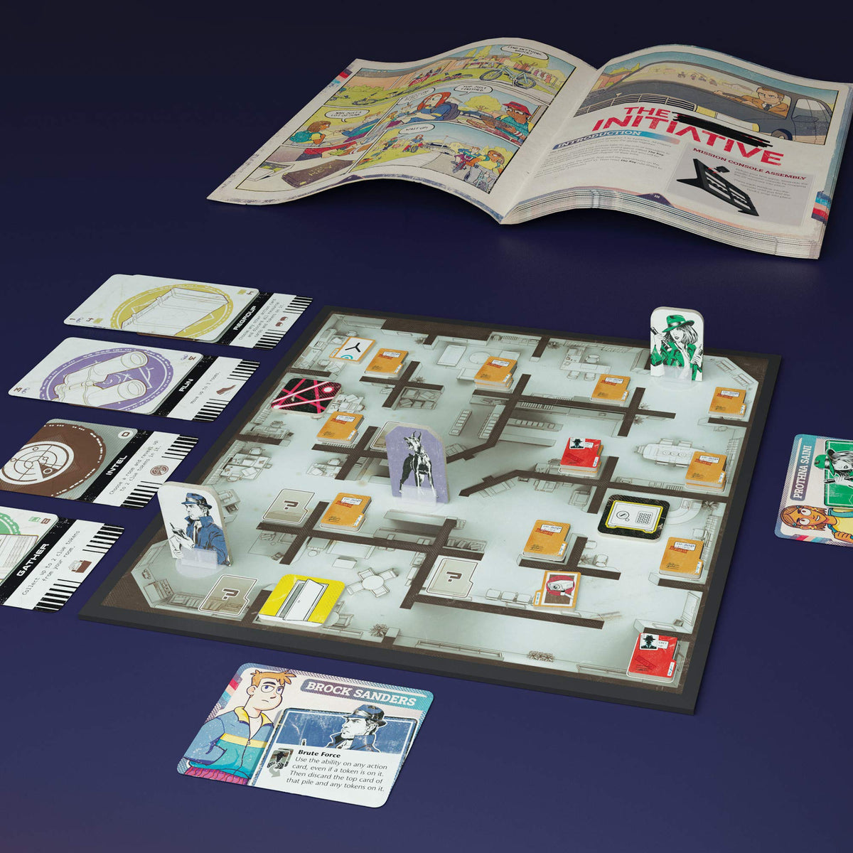 The Initiative Cooperative Mystery Adventure Board Game