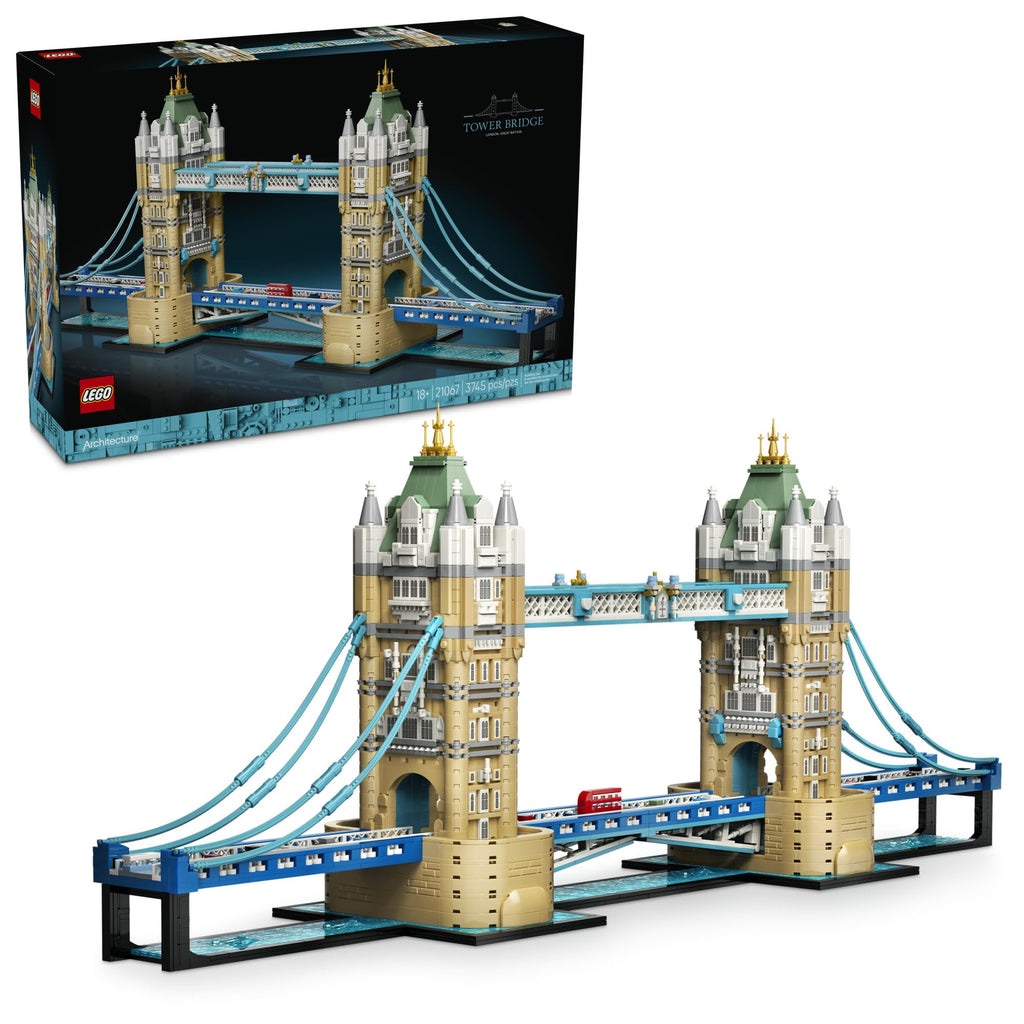 LEGO Architecture Tower Bridge 21067 Building Model Set