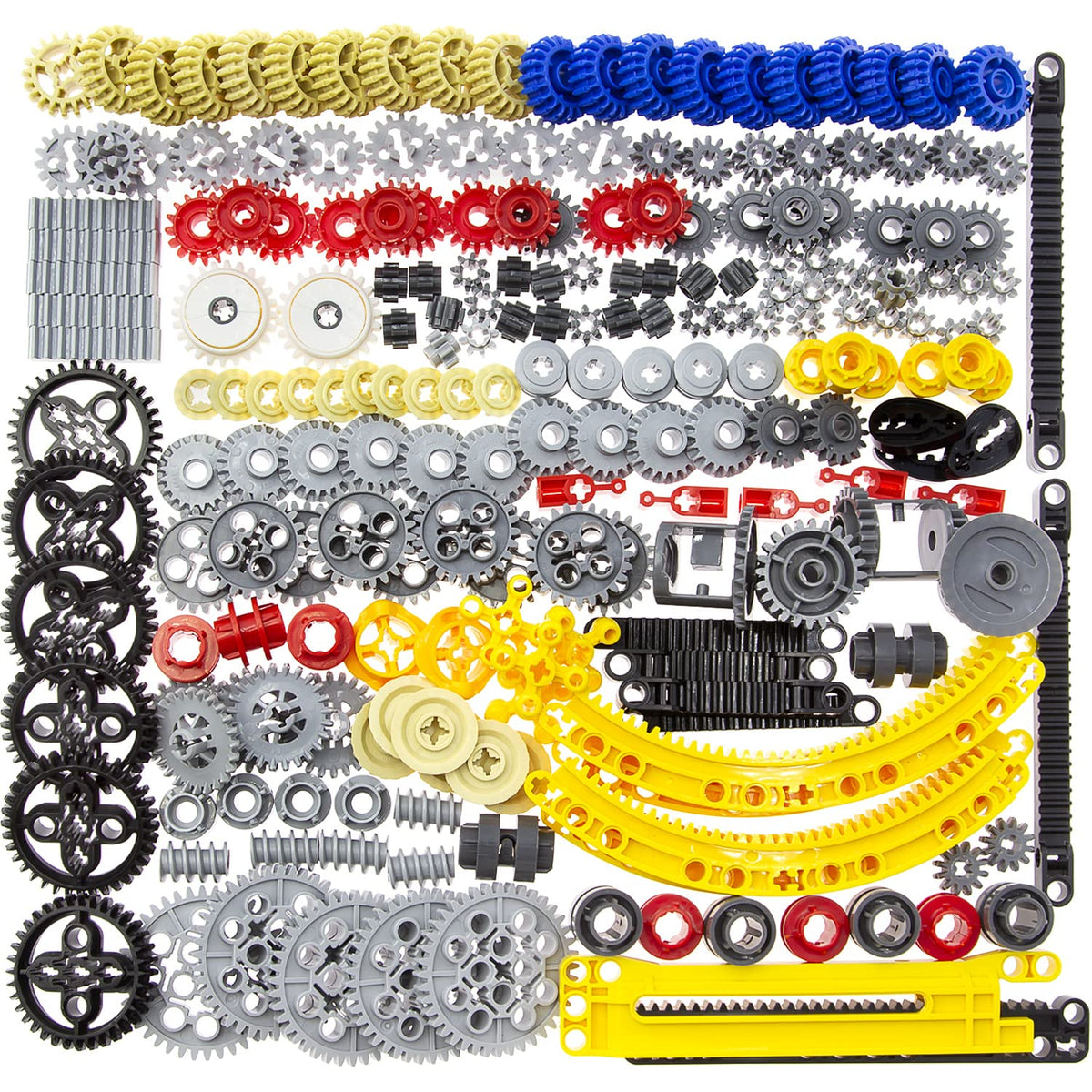 Habow 233pcs Technic Gears Kit, Assorted Gear Set for MOC Technic Building