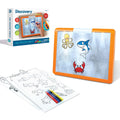 Discovery 26-Piece LED Tracing Tablet & Art Set for Kids