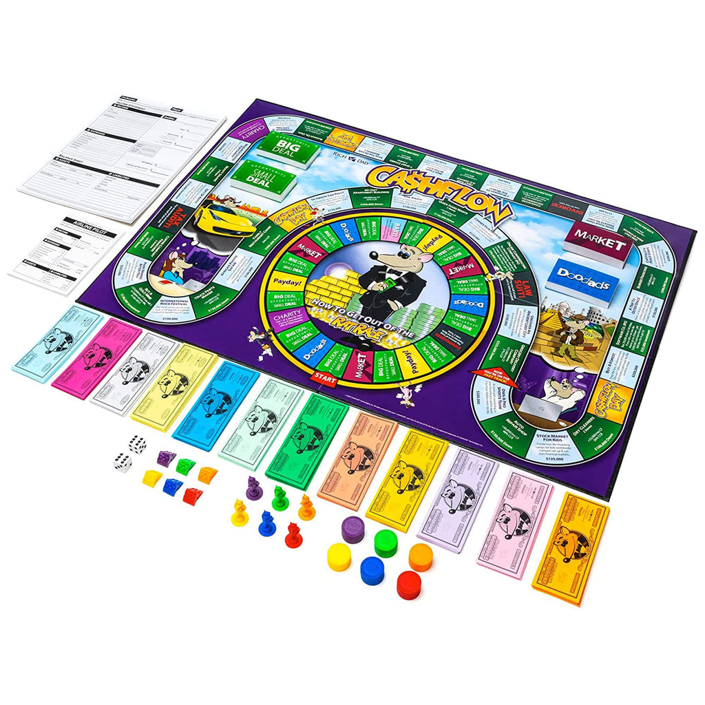 Rich Dad CASHFLOW 2020 Financial Literacy Board Game, 2-Pack