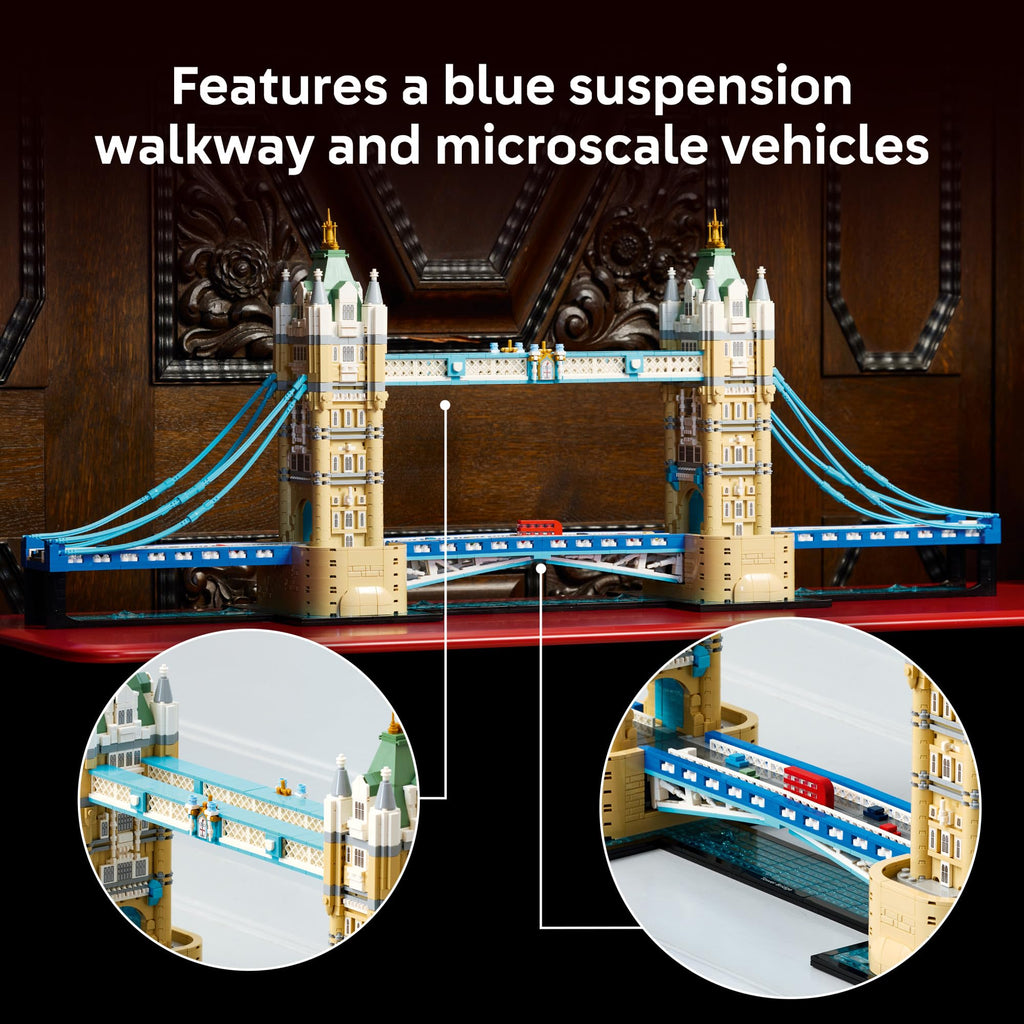 LEGO Architecture Tower Bridge 21067 Building Model Set