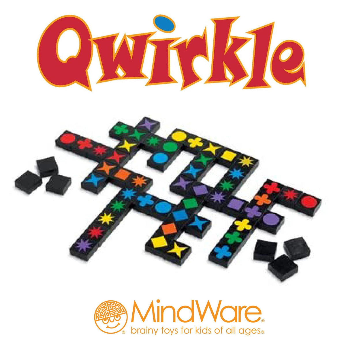 MindWare Qwirkle Color & Shape Strategy Board Game