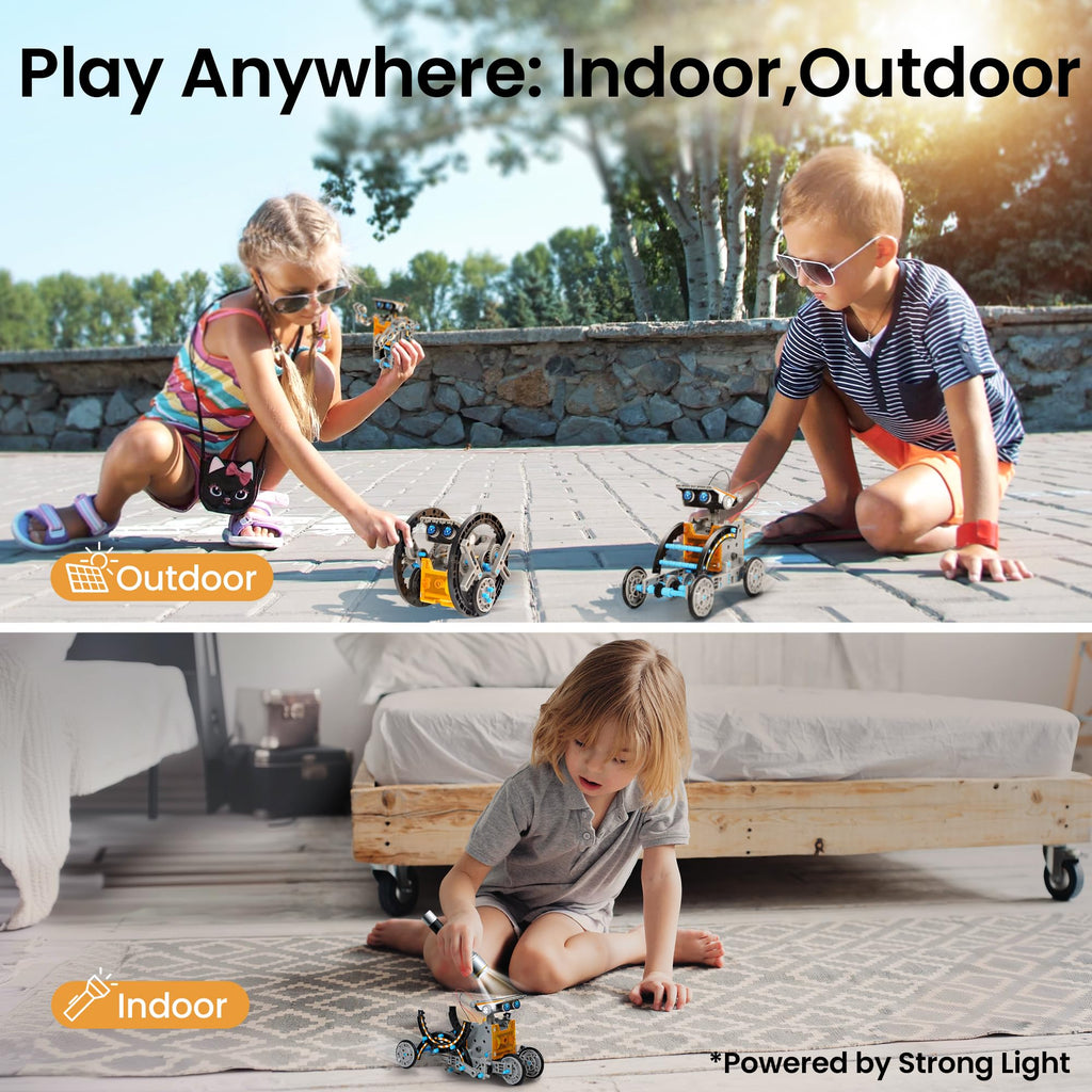 Sillbird 12-in-1 Solar-Powered STEM Robot Building Kit