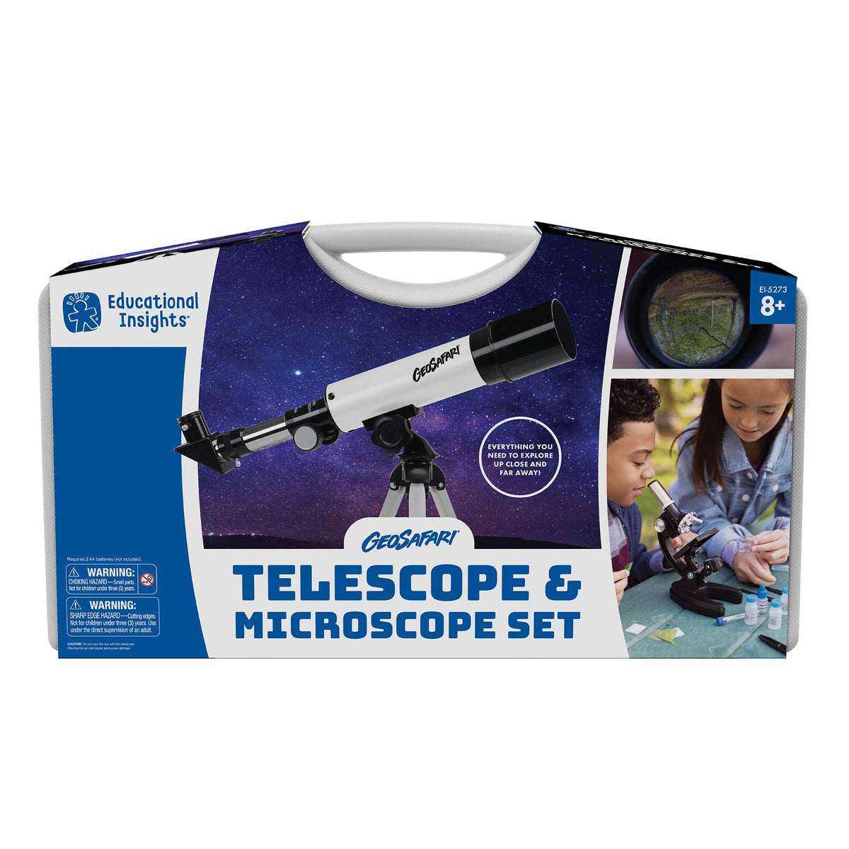 Educational Insights GeoSafari Telescope & Microscope Set