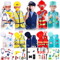 Deekin 5-Set Kids’ Dress-Up Role-Play Vests, Ages 3–7