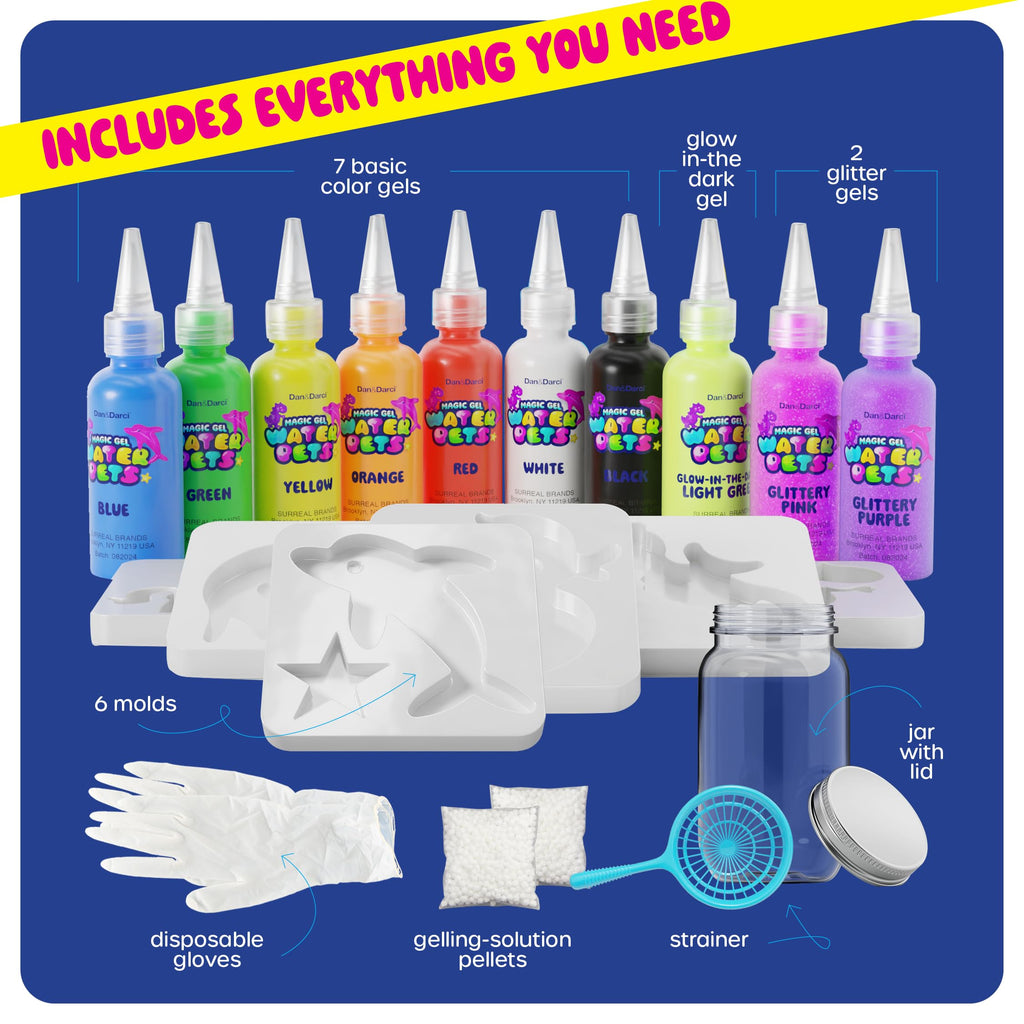 Dan&Darci Magic Gel Water Pets Squishy Maker Craft Kit