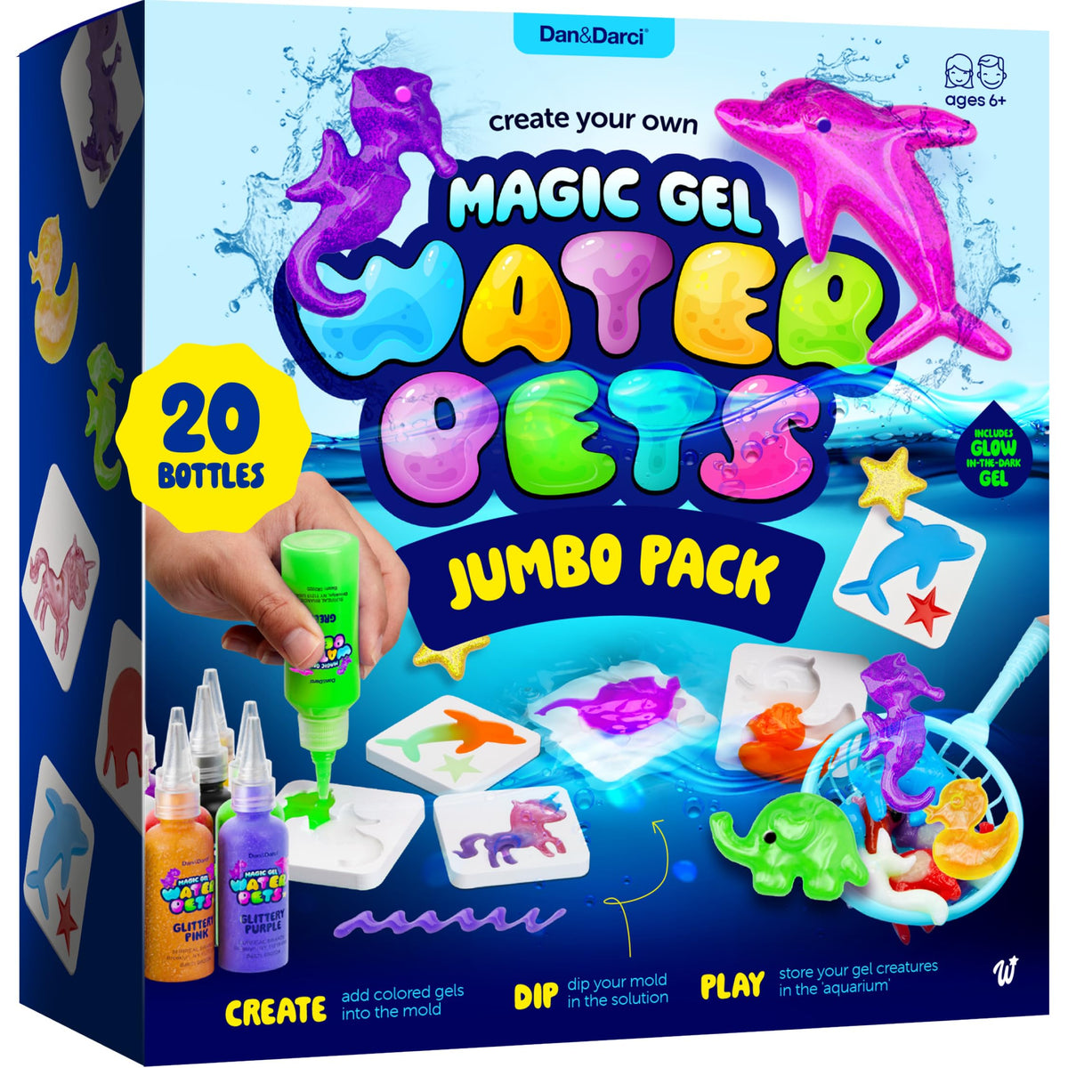 Dan&Darci Magic Gel Water Pets Squishy Maker Craft Kit