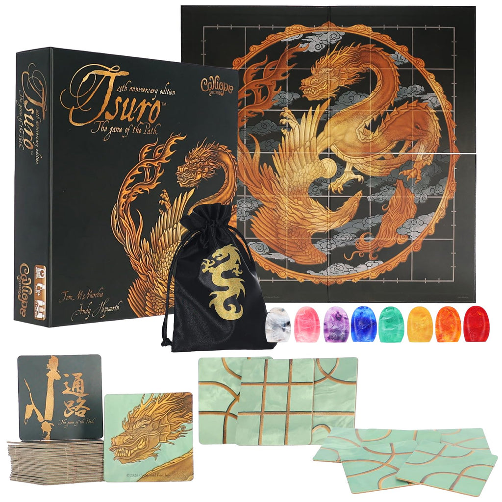 Tsuro Premium 20th Anniversary Strategy Game Collection