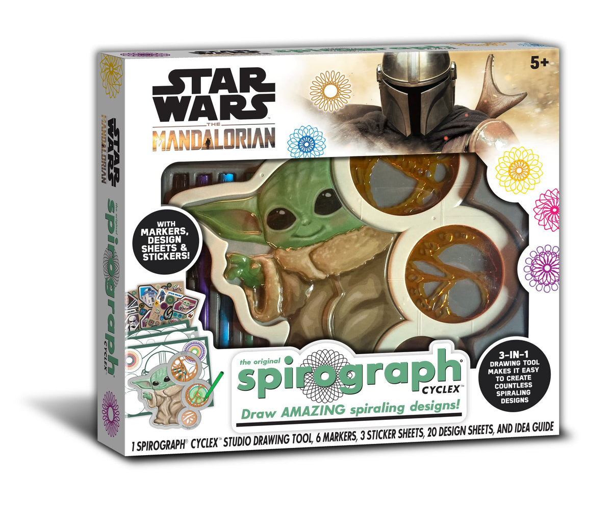 Spirograph Classic Spiral Art Drawing Kit with Pens & Case