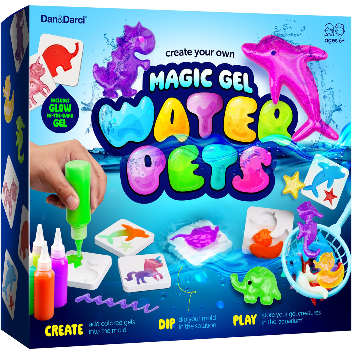 Dan&Darci Magic Gel Water Pets Squishy Maker Craft Kit