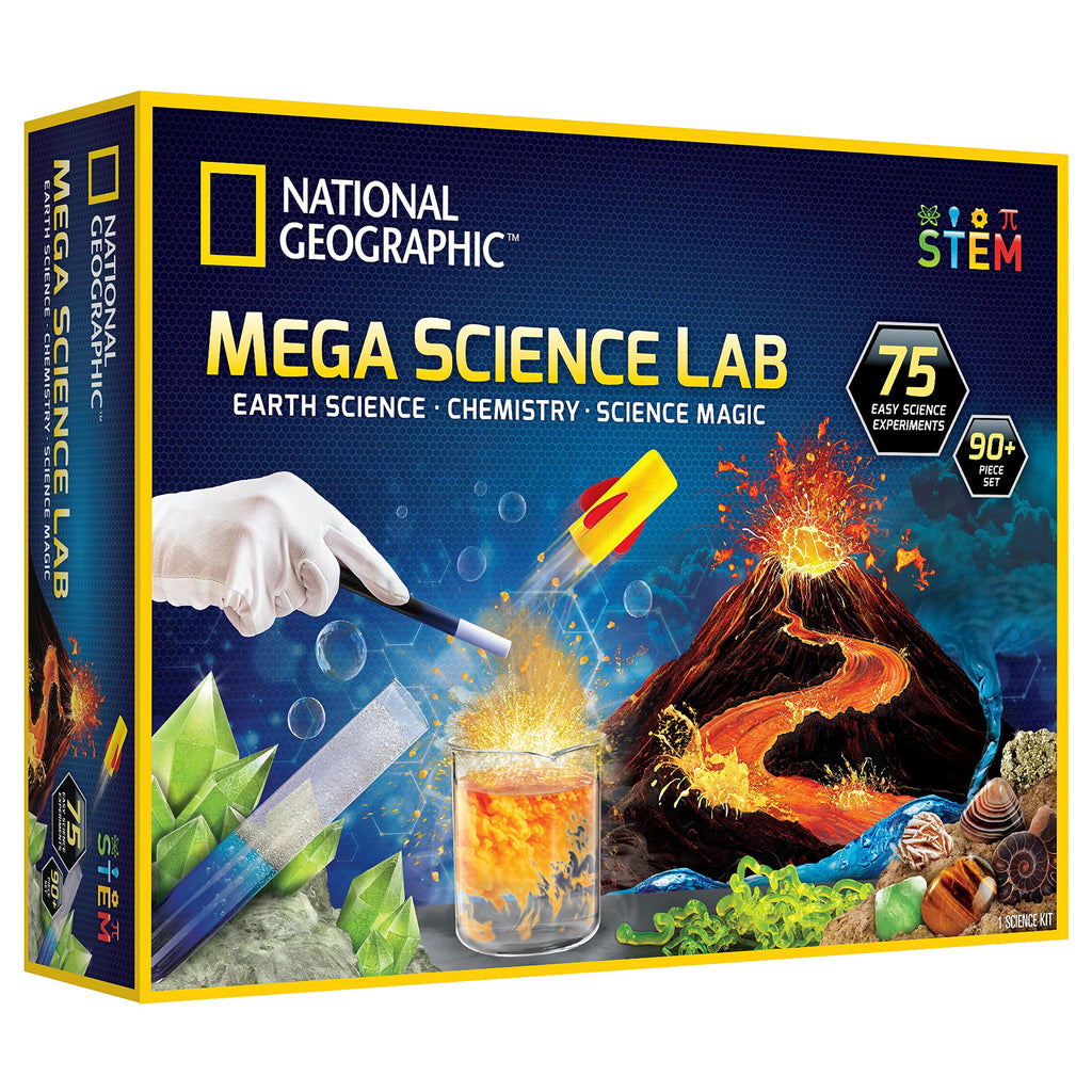 National Geographic Mega Science Kit with 100+ Experiments