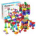 PicassoTiles Marble Run Race Track Building Set