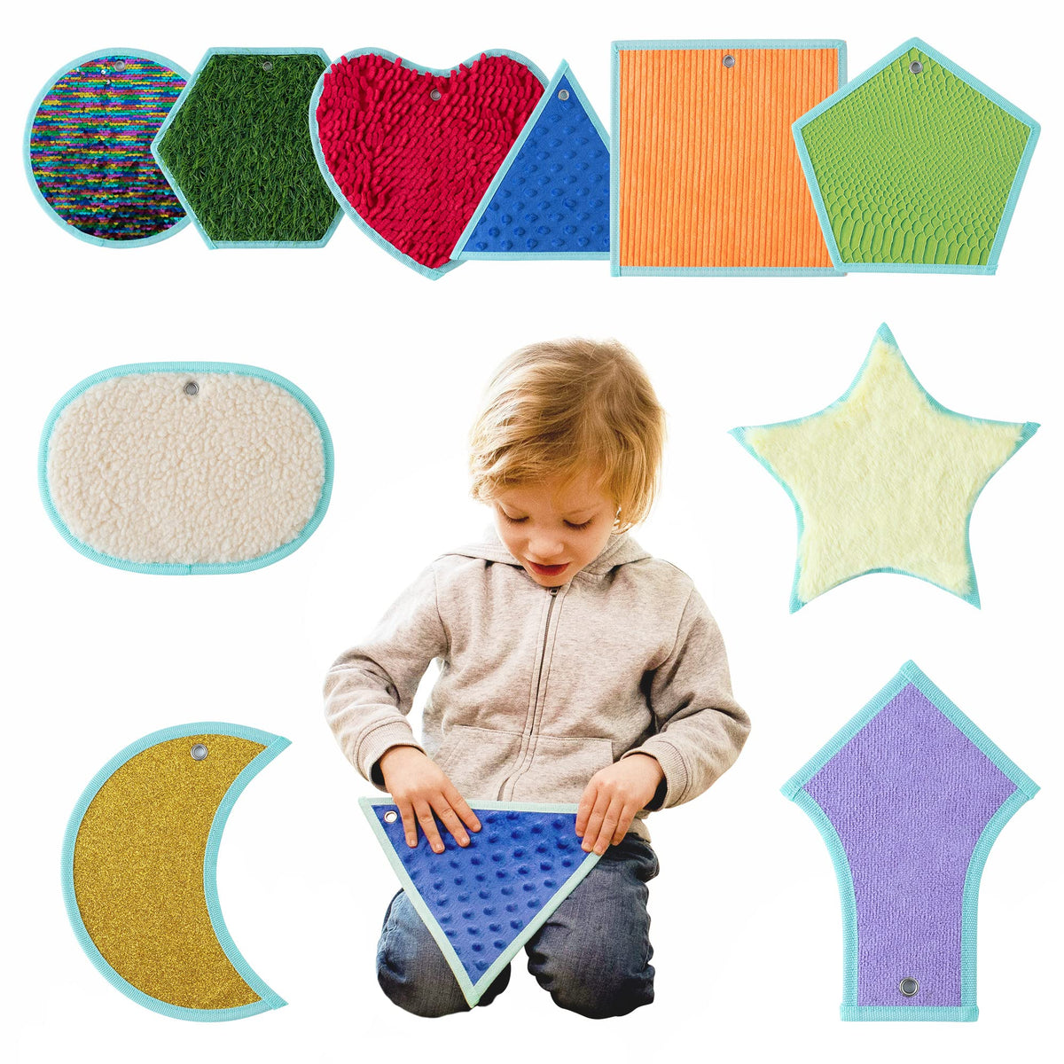 ODOXIA Sensory Activity Mats for Kids’ Tactile Play