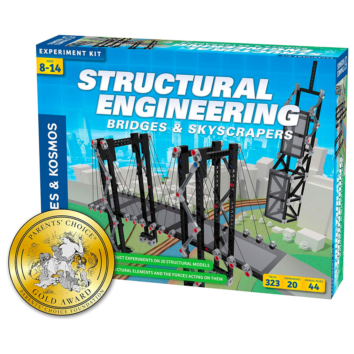 Thames & Kosmos Structural Engineering Bridges & Skyscrapers Kit