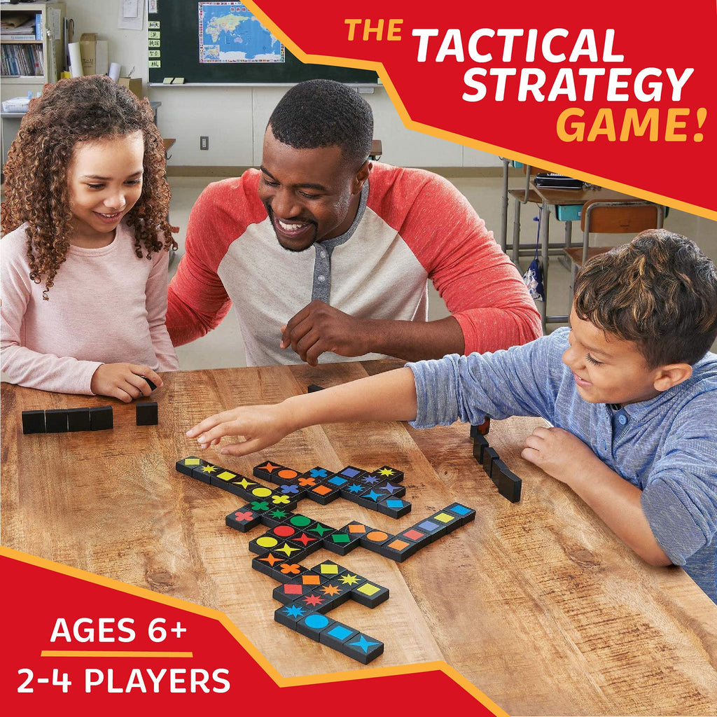 MindWare Qwirkle Color & Shape Strategy Board Game