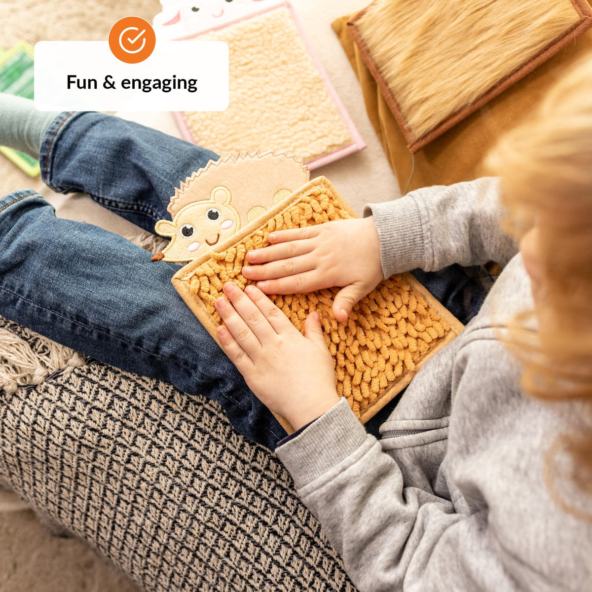 ODOXIA Sensory Activity Mats for Kids’ Tactile Play