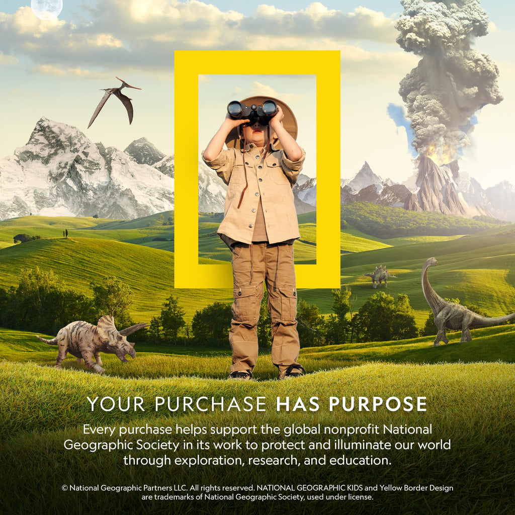 National Geographic Kids’ Microscope STEM Science Kit, Ages 6–12