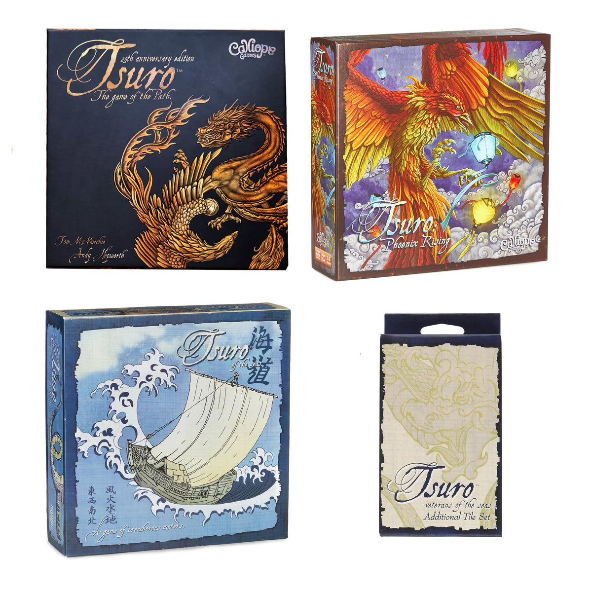 Tsuro Premium 20th Anniversary Strategy Game Collection