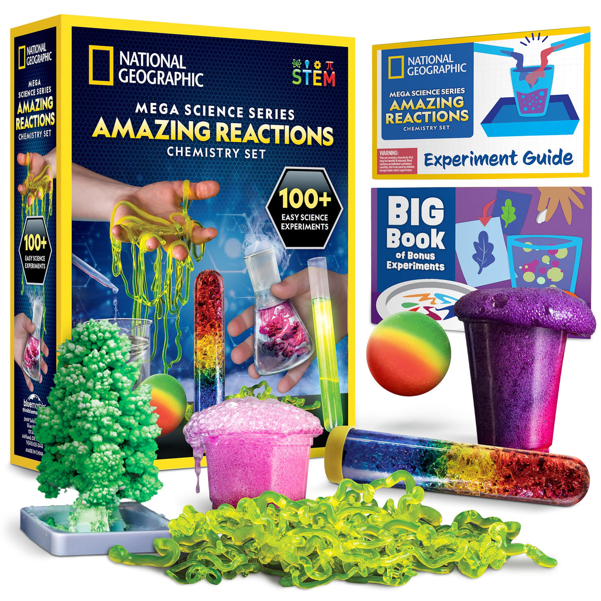 National Geographic Mega Science Kit with 100+ Experiments